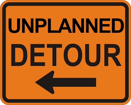 Unplanned Detour